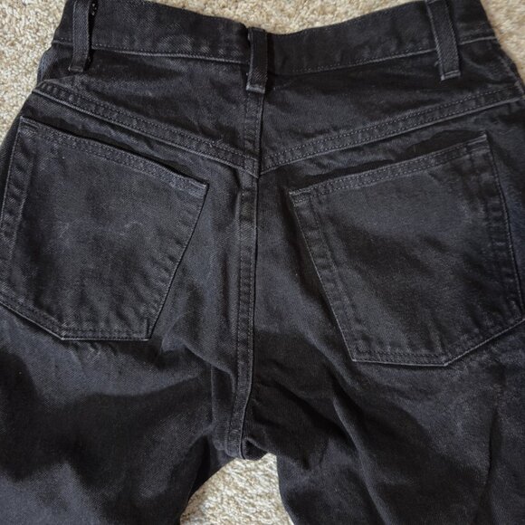 L.L. Bean Women's Straight Leg Jeans - Jet Black - Picture 7 of 8